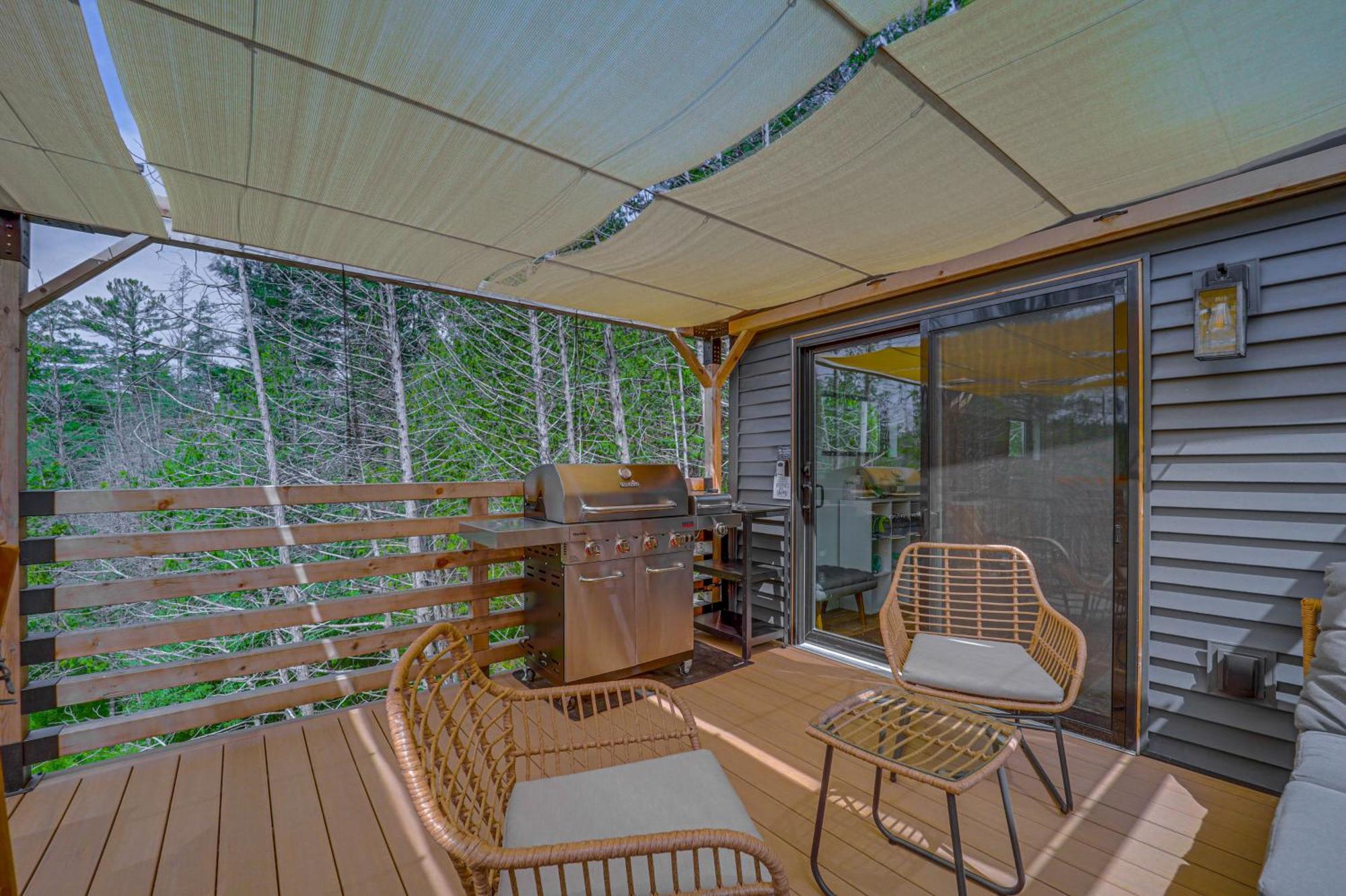 Clam Lake Vacation Rental With Deck And Shared Dock! Bellaire Exterior photo